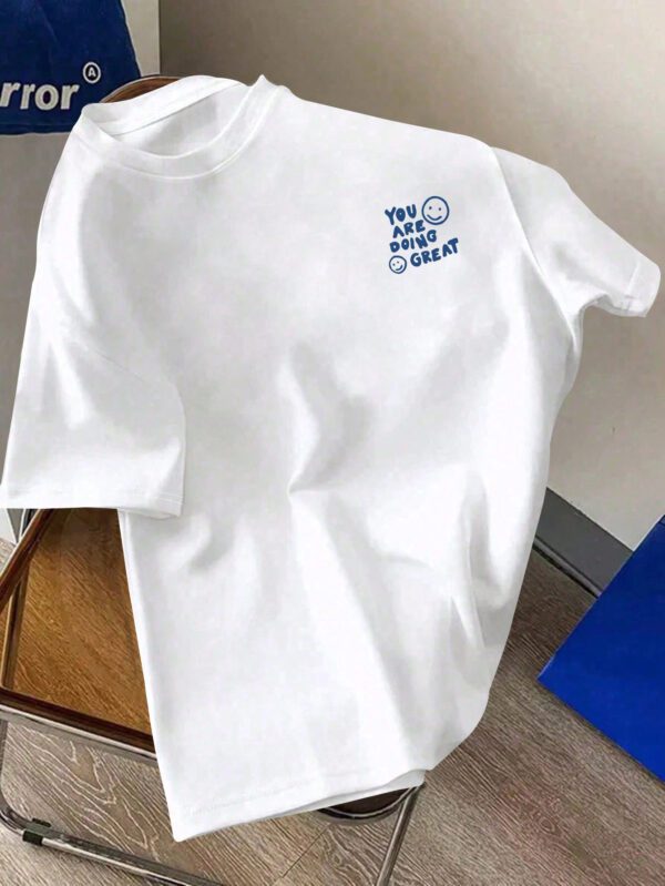 T-shirt casual et de commutation à manches courtes pour homme