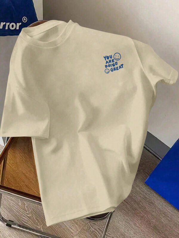 T-shirt casual et de commutation à manches courtes pour homme – Image 2