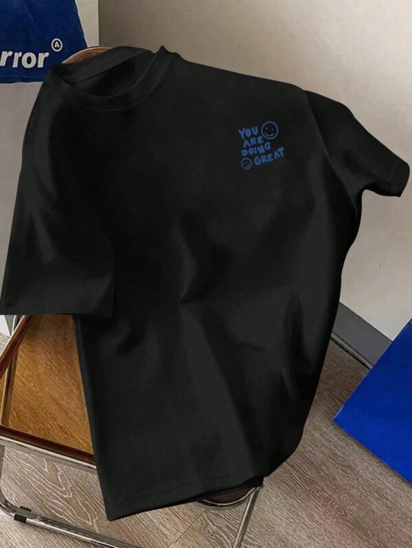 T-shirt casual et de commutation à manches courtes pour homme – Image 3
