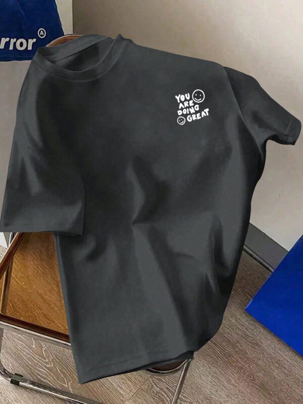 T-shirt casual et de commutation à manches courtes pour homme – Image 4