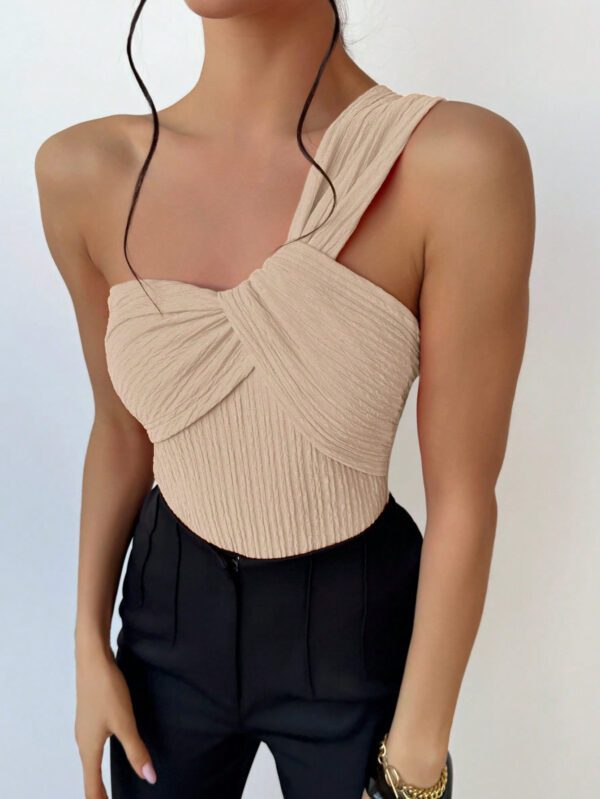 Aloruh Combinaison élégante à épaule dénudée, imprimé floral de vacances pour la saison de mariage, parfait pour les fêtes – Image 3