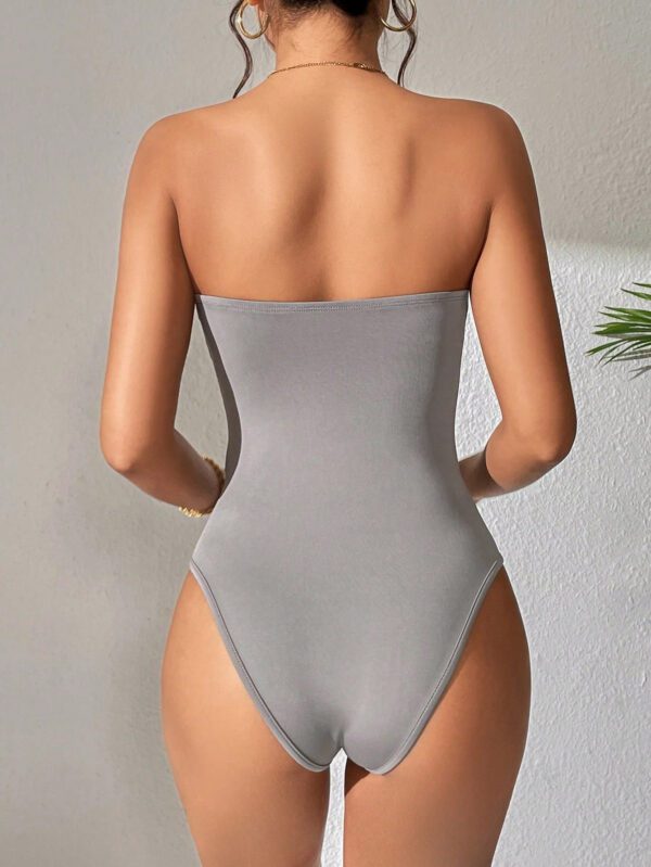 SHEIN PETITE Body bustier unicolore – Image 8