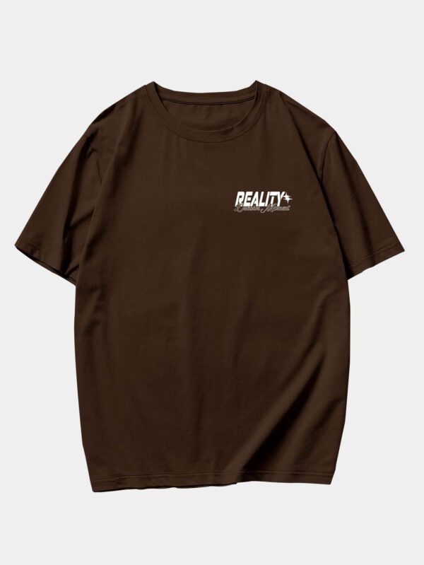ROMWE Street Life T-shirt à graphique de lettre pour hommes, école – Image 3