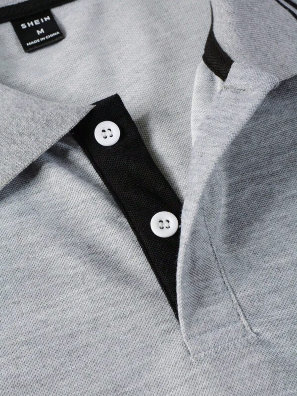 Manfinity Polo Imprimé Horseman Pour Hommes – Image 17