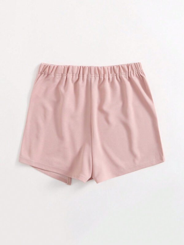 SHEIN Essnce Jupe-short fendue à taille élastique – Image 20