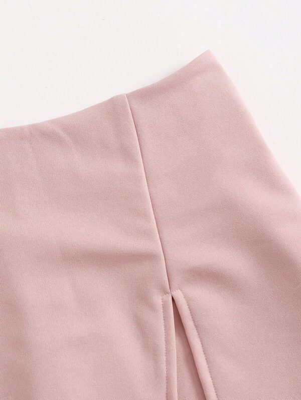 SHEIN Essnce Jupe-short fendue à taille élastique – Image 23