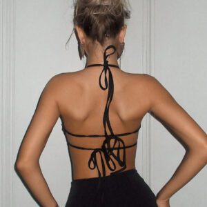 SHEIN ICON Top Ras-Du-Cou Unicolore