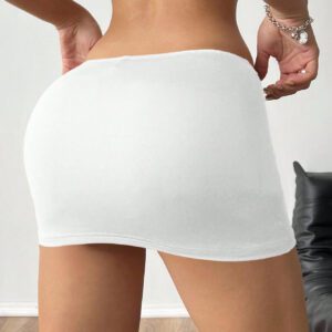 SHEIN EZwear Jupe-collant Ajustée À La Taille En V Pour Femmes