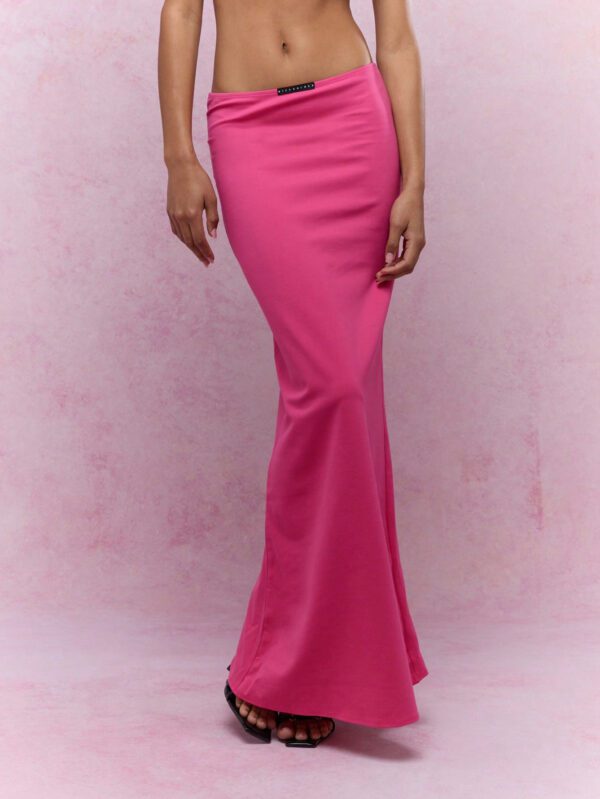 MISSGUIDED Jupe maxi basse avec étiquette logo – Image 5