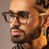 Nouvelles lunettes carrées rétro bicolores, montures simples en TR de mode unisexe pour hommes
