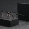 Lunettes de soleil mode à monture géométrique pour hommes, lunettes de soleil élégantes, accessoires de plage, lunettes de soleil, pare-soleil – Image 2