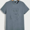 Manfinity UrbanChill Homme T-shirt Ours En Relief De