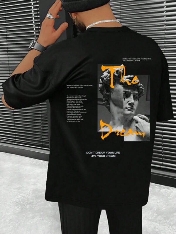Manfinity LEGND Homme T-shirt Motif Figure Et Slogan – Image 2