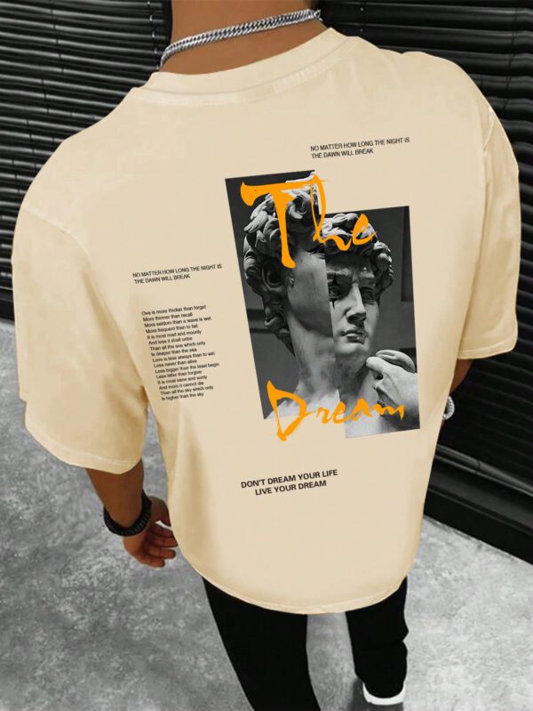 Manfinity LEGND Homme T-shirt Motif Figure Et Slogan – Image 3