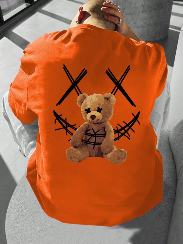 Manfinity LEGND Homme T-shirt Imprimé Ours – Image 2
