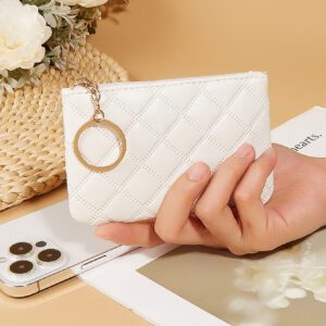 Porte-monnaie de femmes unicolore pressé des fleurs