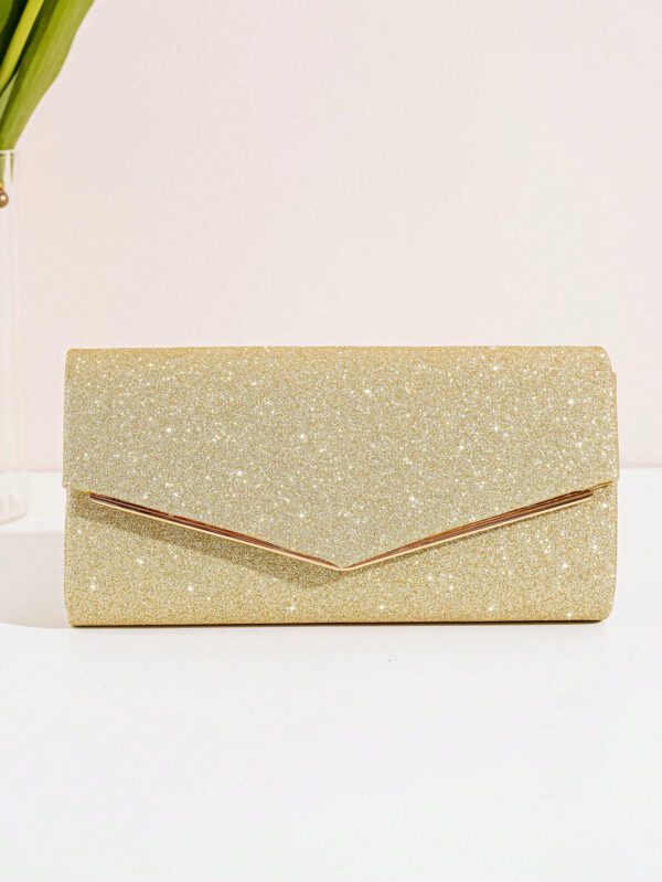 Sac seau léger et décontracté, décoré de strass. Mini design à cordon coulissant. Sac transparent à perles fantaisie tendance. Sac de soirée élégant et exquis. Un luxe discret avec des strass pour les filles, les femmes, les mariées. Parfait pour les fêtes, les dîners, les réceptions de mariage, les fêtes de Noël – Image 5
