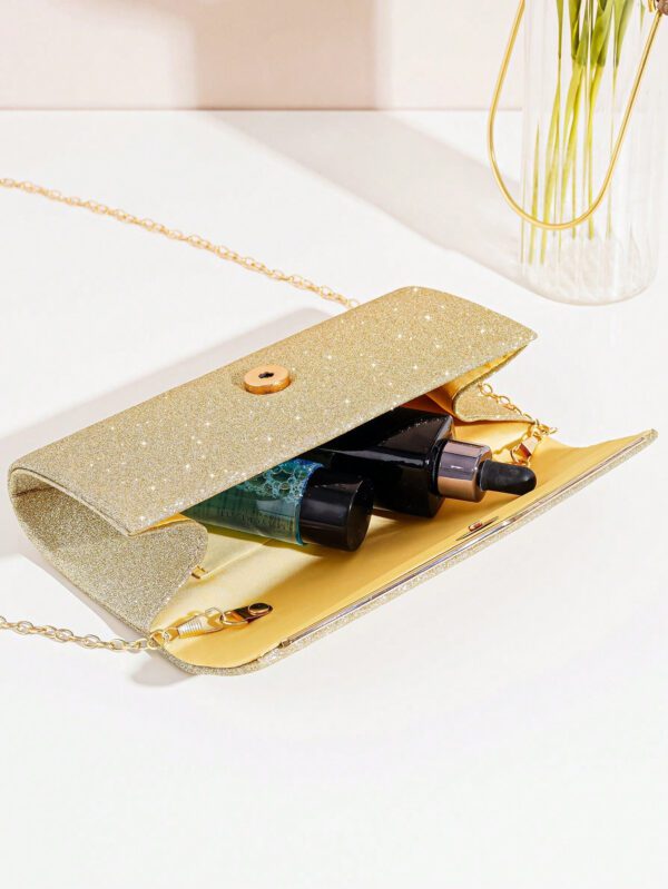 Sac seau léger et décontracté, décoré de strass. Mini design à cordon coulissant. Sac transparent à perles fantaisie tendance. Sac de soirée élégant et exquis. Un luxe discret avec des strass pour les filles, les femmes, les mariées. Parfait pour les fêtes, les dîners, les réceptions de mariage, les fêtes de Noël – Image 7