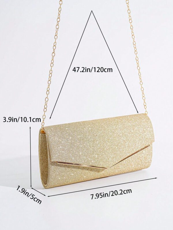 Sac seau léger et décontracté, décoré de strass. Mini design à cordon coulissant. Sac transparent à perles fantaisie tendance. Sac de soirée élégant et exquis. Un luxe discret avec des strass pour les filles, les femmes, les mariées. Parfait pour les fêtes, les dîners, les réceptions de mariage, les fêtes de Noël – Image 8