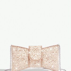SHEIN Belle Sac à main de soirée de luxe, glamour et élégant pour femmes, filles, dames, étudiantes, mariées, demoiselles d'honneur, invitées de mariage, lune de miel, soirée, remise de diplômes, mariage, club, rencard, soirée. Parfait pour les fêtes, mariages, dîners/banquets. S'assortit parfaitement aux robes de fête, de soirée, à paillettes. Sac à main élégant pour femme, idéal pour les tenues du Nouvel An, les robes de fête.