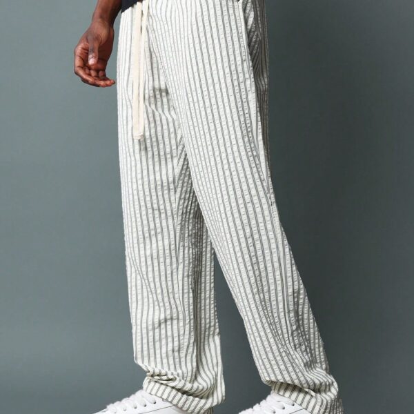 SUMWON Pantalon avec bandes slim fit à enfiler