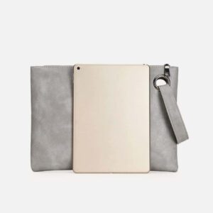 Minimaliste Sac Carré Femme À Broderie Cartable , Mode À Double Poignée Bourse , Style Rétro Sac À Main Avec Sangle Amovible