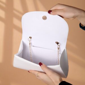 Brillance Paillettes, Dynamisme Scintillant, Élégant, Exquis 1 pièce Embrayage En PU Coloré unicolore Avec Fermeture Magnétique Pour Le Sac De Dîner De Soirée Des Femmes, Sac De Soirée Pour Fille De Fête, Femme, Parfait Pour Les Fêtes, Mariages, Promenades, Dîners/banquets, Le Meilleur Cadeau Pour Les Femmes