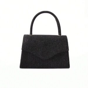 Sac de soirée miroir simple avec poignée, bandoulière et option à tenir à la main, sac de mariée, sac de soirée & sac de mariée, parfait pour la fête, le mariage, le bal de fin d'année, le dîner/banquet, assorti à la robe de mariée, aux tenues formelles, robe de bal et robe de soirée pour femmes