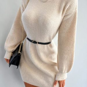 Robe pull (sans ceinture)