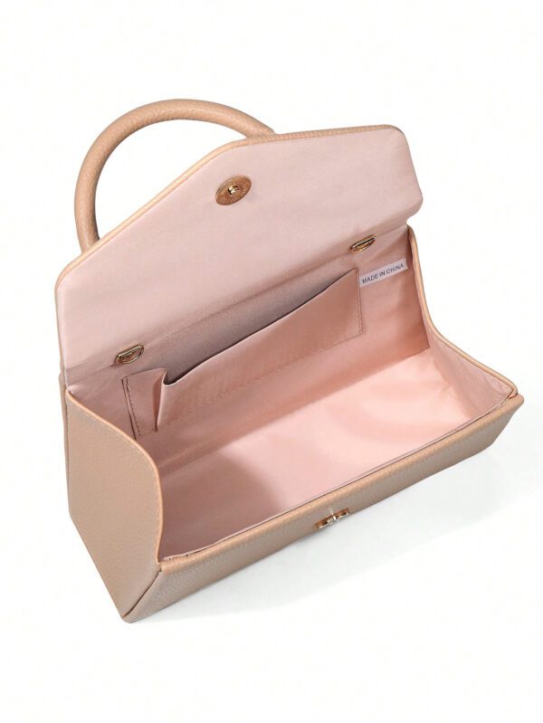 Sac de soirée en matériau PU, parfait pour les fêtes, les mariages, les événements de mode et la vie quotidienne. Idéal pour les filles en fête, les dames. Parfait pour les fêtes, les mariages, les bals, les dîners/banquets. Cadeau idéal pour les femmes, sac de fête parfait pour les fêtes de mariage, le bal de promo, les dîners/banquets, assorti avec la robe de fête du soir, la robe de soirée et la robe à paillettes – Image 8