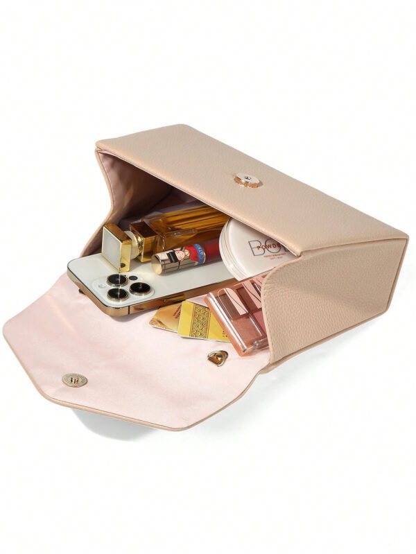 Sac de soirée en matériau PU, parfait pour les fêtes, les mariages, les événements de mode et la vie quotidienne. Idéal pour les filles en fête, les dames. Parfait pour les fêtes, les mariages, les bals, les dîners/banquets. Cadeau idéal pour les femmes, sac de fête parfait pour les fêtes de mariage, le bal de promo, les dîners/banquets, assorti avec la robe de fête du soir, la robe de soirée et la robe à paillettes – Image 9