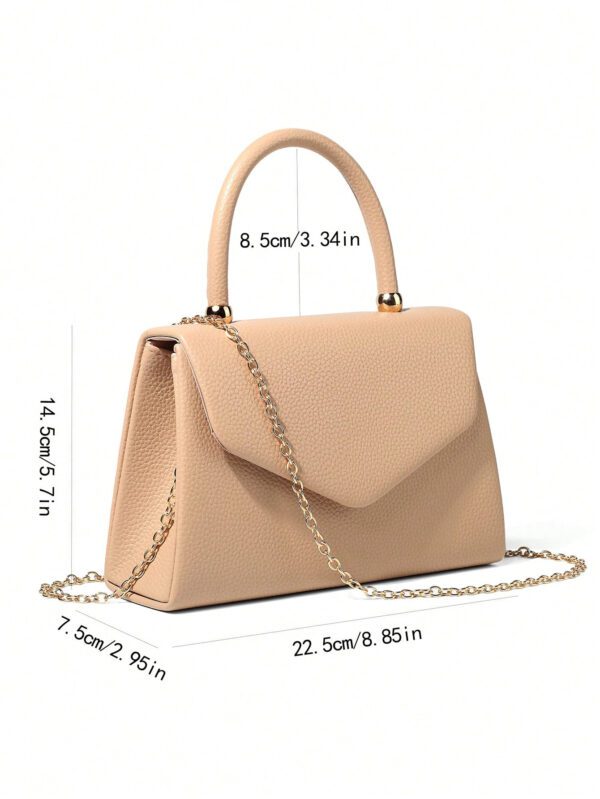 Sac de soirée en matériau PU, parfait pour les fêtes, les mariages, les événements de mode et la vie quotidienne. Idéal pour les filles en fête, les dames. Parfait pour les fêtes, les mariages, les bals, les dîners/banquets. Cadeau idéal pour les femmes, sac de fête parfait pour les fêtes de mariage, le bal de promo, les dîners/banquets, assorti avec la robe de fête du soir, la robe de soirée et la robe à paillettes – Image 10