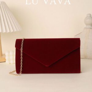 Sac de soirée glamour, élégant, exquis, de luxe discret avec sequins, sac carré à la mode avec chaîne brillante et scintillante. Sac parfait pour une soirée, un mariage, un bal de promo, un dîner/banquet, idéal pour les femmes, les jeunes filles et les mariées