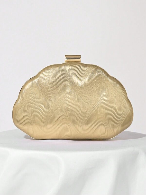 Sac seau léger à décoration de strass, style décontracté d'affaires, design à cordon coulissant mini. Sac transparent avec perles fausses. Sac de soirée glamour, élégant, raffiné, de luxe discret avec strass, parfait pour les fêtes, les femmes, les mariées. Parfait pour les fêtes, dîners/banquets, tenues de fête de Noël, s'assortit parfaitement avec les tenues du Nouvel An, s'assortit excellemment avec les robes de fête pour femmes – Image 9