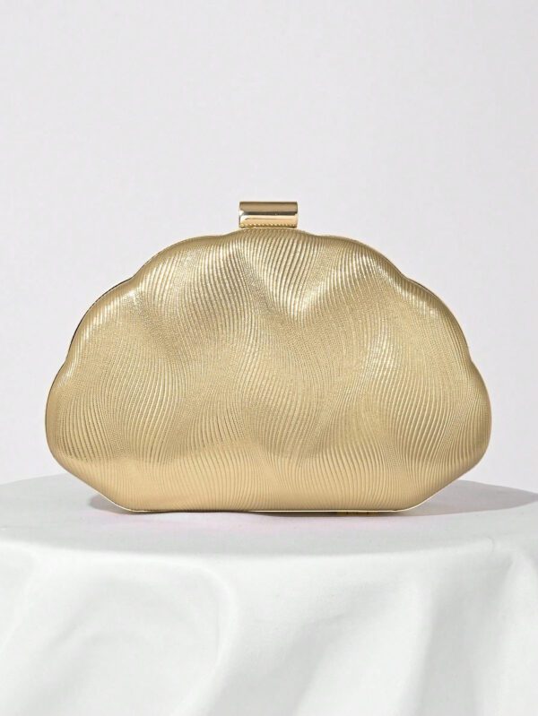 Sac seau léger à décoration de strass, style décontracté d'affaires, design à cordon coulissant mini. Sac transparent avec perles fausses. Sac de soirée glamour, élégant, raffiné, de luxe discret avec strass, parfait pour les fêtes, les femmes, les mariées. Parfait pour les fêtes, dîners/banquets, tenues de fête de Noël, s'assortit parfaitement avec les tenues du Nouvel An, s'assortit excellemment avec les robes de fête pour femmes – Image 15