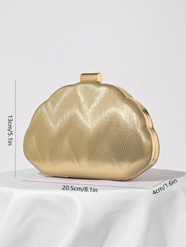 Sac seau léger à décoration de strass, style décontracté d'affaires, design à cordon coulissant mini. Sac transparent avec perles fausses. Sac de soirée glamour, élégant, raffiné, de luxe discret avec strass, parfait pour les fêtes, les femmes, les mariées. Parfait pour les fêtes, dîners/banquets, tenues de fête de Noël, s'assortit parfaitement avec les tenues du Nouvel An, s'assortit excellemment avec les robes de fête pour femmes – Image 17