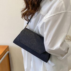 Glamour , Élégant , Exquis , Calme Luxe À Paillettes , Élégant , Luxe , Brillant Scintillant À Rabat Sac Carré , Parfait Mariée Bourse Pour Mariage , Bal & Événements de fête Sac De Soirée , Dîner Sac Pour Fête Fille , Femme