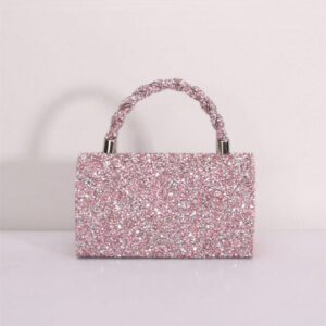 Brillance Pailletée, Brillant Glamour, Élégant, Exquis Sac De Soirée Avec Strass Décoration, Sac De Soirée Pour Fille De La Fête, Femme, Parfait Pour Une Soirée, Un Mariage, Un Bal, Un Dîner/banquet, Pour Le Meilleur Cadeau Pour Femmes