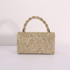 Brillance Pailletée, Brillant Glamour, Élégant, Exquis Sac De Soirée Avec Strass Décoration, Sac De Soirée Pour Fille De La Fête, Femme, Parfait Pour Une Soirée, Un Mariage, Un Bal, Un Dîner/banquet, Pour Le Meilleur Cadeau Pour Femmes