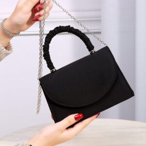 Sac de soirée élégant et exquis blanc avec des volants sur la poignée, un rabat carré. Sac de dîner, sac de soirée pour les fêtes, les femmes. Parfait pour les fêtes, les mariages, les bals de promo, les dîners/banquets. Cadeau idéal pour les femmes. Parfait pour les fêtes, les mariages, les bals de promo, les dîners/banquets. Assortir avec une robe de soirée de fête, une robe de soirée et une robe à sequins