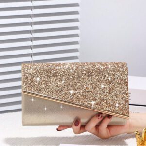Sac seau décoré de strass léger, style casual d'affaires. Mini design à cordon coulissant, sac transparent avec faux perles. Sac de soirée glamour, élégant, exquis, de luxe discret avec strass. Parfait pour les fêtes, les dîners/banquets, les tenues de Noël et du Nouvel An. Assortiment parfait avec les robes de fête pour femmes