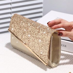Sac seau décoré de strass léger, style casual d'affaires. Mini design à cordon coulissant, sac transparent avec faux perles. Sac de soirée glamour, élégant, exquis, de luxe discret avec strass. Parfait pour les fêtes, les dîners/banquets, les tenues de Noël et du Nouvel An. Assortiment parfait avec les robes de fête pour femmes