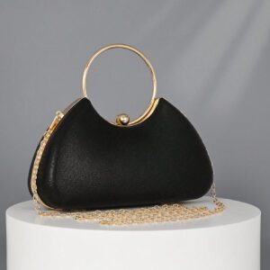 Sac embrayage de soirée en métal de luxe pour femme OpulAura, sac à main élégant pour soirées, embrayage formel brillant pour robes, convient aux occasions formelles comme les mariages, les galas, les anniversaires, demoiselles d'honneur, parfait pour les fêtes, les mariages, les dîners/banquets, s'assortissant avec les robes de fête, les robes de soirée et les robes à paillettes, parfaitement assorti avec les tenues du Nouvel An, excellemment assorti avec les robes de fête pour femmes, sacs de fête tendance, parfait pour les fêtes, les mariages, les galas, les dîners/banquets