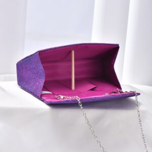Glamour , Élégant , Exquis , Calme Luxe À Paillettes , Élégant , Luxe , Brillant Scintillant Sac Enveloppe Mini À Rabat Pour club Fête De Bal , Parfait Mariée Bourse Pour Mariage , Bal & Événements de fête Sac De Soirée , Dîner Sac Pour Fête Fille , Femme