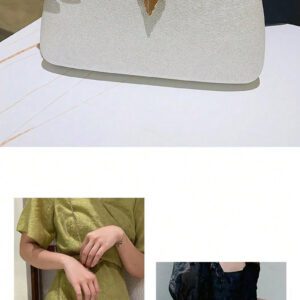 Sac de seau à décoration de strass, de style professionnel décontracté, léger, de conception à cordon coulissant. Sac transparent aux faux perles. Sac de soirée, de dîner, glamour, élégant, raffiné, de luxe discret aux strass, parfait pour les soirées, les dîners/banquets, les tenues de fête de Noël. Convient aux femmes, aux jeunes filles, aux mariées.