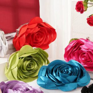 Sac de soirée, sac de mariée floral, sac à main pour robe de soirée, sac de cocktail, sac de mariage, pochette de soirée pour femme, pochettes de dame pour la Saint-Valentin
