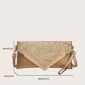 Sac Carré À Rabat En Paillettes De Luxe, Élégant, Exquis, Luxueux, Brillant Et Orné De Bijoux En Métal Pour Sac De Soirée, De Dîner Pour Fille De Fête, Femme, Mariée. Parfait Pour Les Soirées, Les Mariages, Les Bals, Les Dîners/banquets