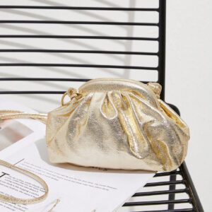 Sac Élégant De Soirée Pour Femmes De Couleur Unie Avec Fermeture Magnétique Et Bandoulière