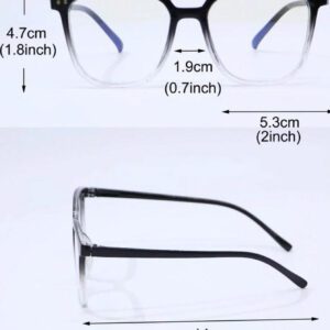1/2 paire de lunettes anti-bleues pour femmes afin de prévenir la fatigue visuelle, regarder l'ordinateur, la télévision, jouer à des jeux et regarder les téléphones portables. Lunettes de mode à verres transparents pour prendre soin des yeux, lunettes anti-lumière bleue pour femmes