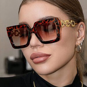 Lunettes de soleil surdimensionnées femmes Y2K, mode vintage classique, décoration, protection UV pour utilisation extérieure, voyage, plage, vacances. Accessoires de plage pour femmes, lunettes de soleil, lunettes de soleil teintées